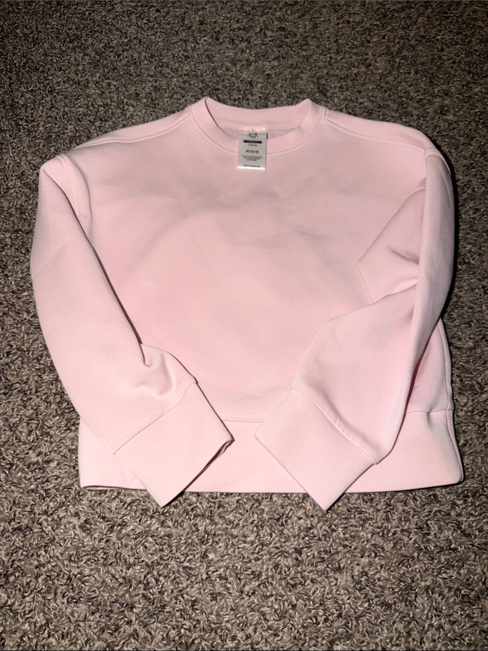 Member's Mark Sandwash Crew Pink Size XS (4/5)